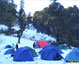 Camping on Snow at Dayara